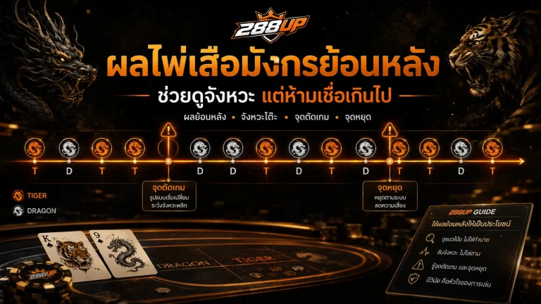 ผลไพ่เสือมังกรย้อนหลังช่วยอะไรได้บ้าง และจุดไหนไม่ควรเชื่อเกินไป
