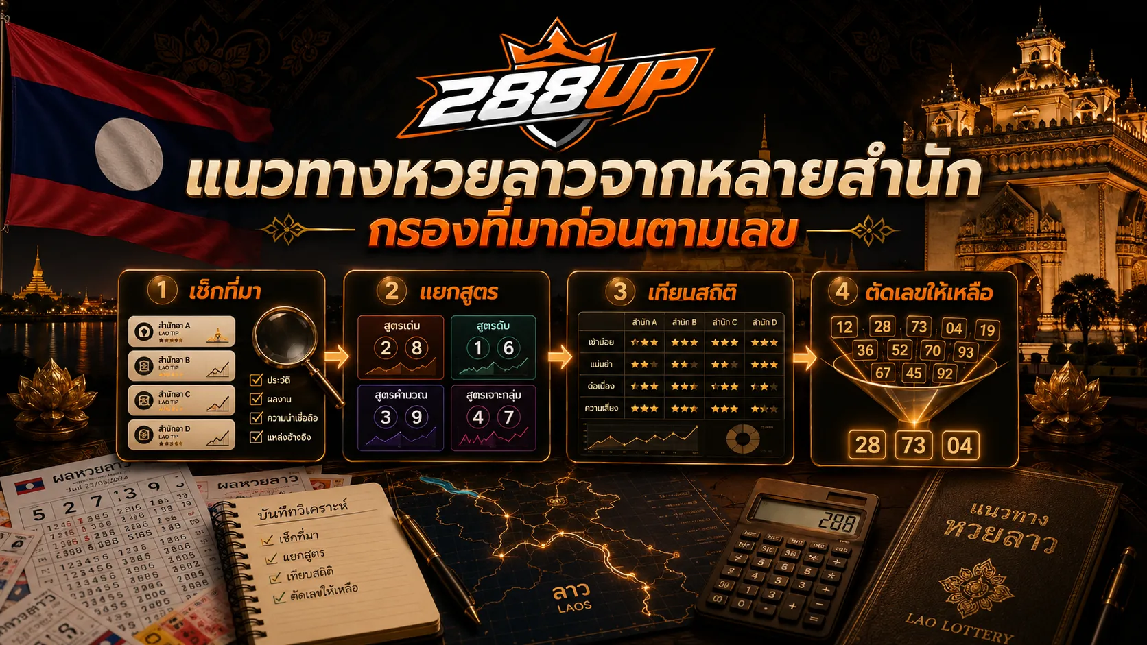 แนวทางหวยลาวจากหลายสำนักเลือกยังไง ก่อนตามเลขแบบไม่รู้ที่มา